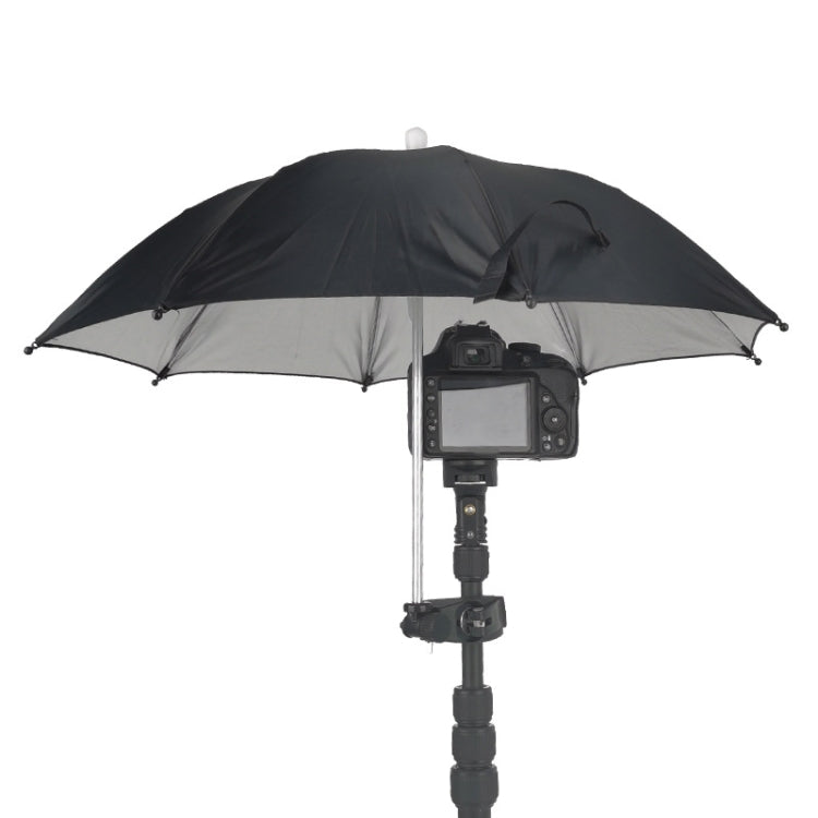 Adjustable 50cm Camera Sunshade Umbrella with Mobile Phone Clip