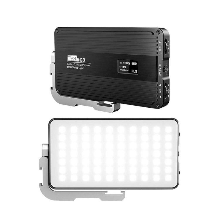 Pixel G3 Handheld RGB Fill Light with Adjustable Color Temperature and Versatile Mounting Options