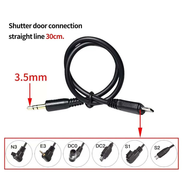 Canon E3 Pixel P001 SLR Camera Shutter Connection Cable