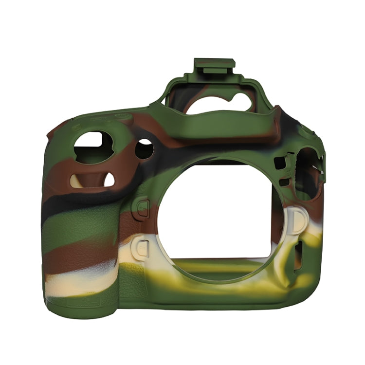Jungle Camouflage Silicone Protector Case for Nikon D800 / D800E Camera by Pixel P001
