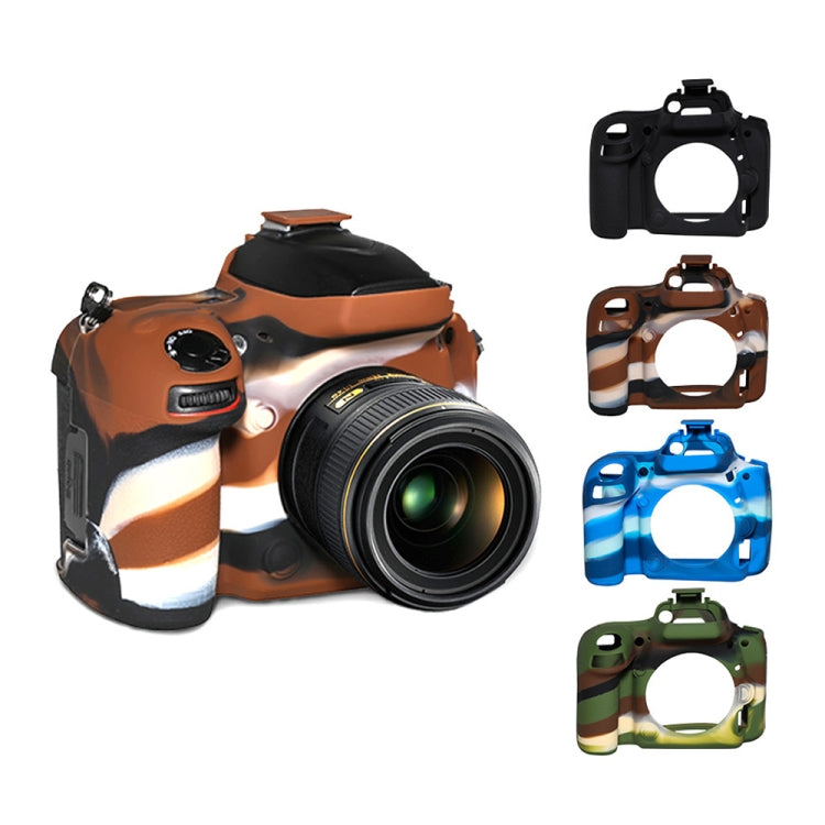 Nikon D750 Camera Silicone Protector Case - Ocean Camouflage