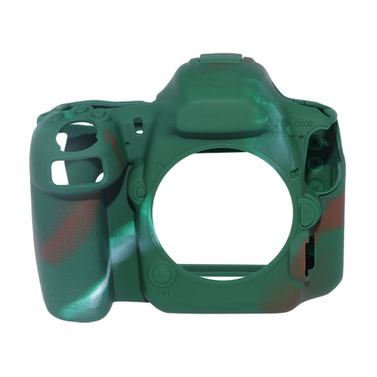 Nikon D500 Camera Silicone Protector Case - Jungle Camouflage