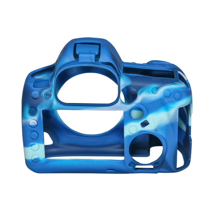 Silicone Camera Protector Case for Canon 5D4 (Ocean Camouflage)