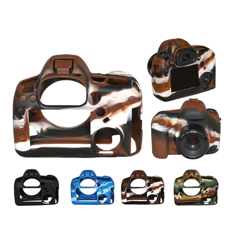 Silicone Protector Case for Canon 5D4 Camera - Jungle Camouflage