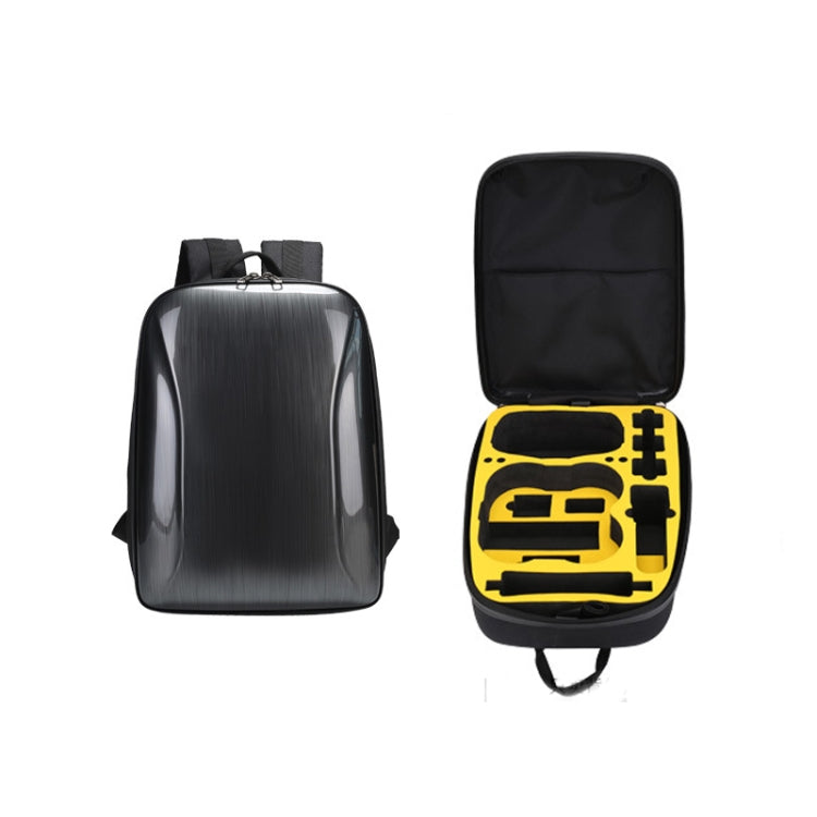 Stylish and Secure DJI Equipment Storage Bag with Waterproof Shell (Yellow EVA Lining)