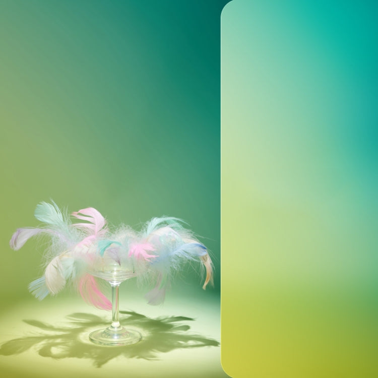Gradient Background Paper Photography Portrait Photo Props (78x104cm, Generic Green Island)