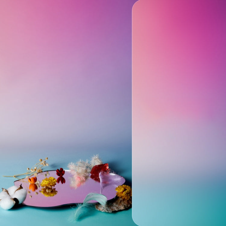 Sunset and Sea Gradient Background Paper for Photography Portrait Props