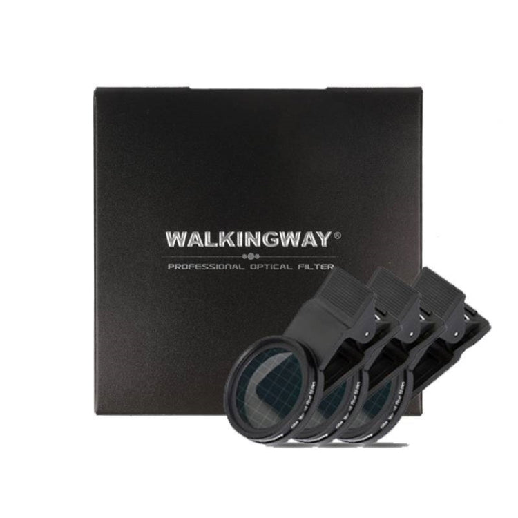 Walkingway Soft Light Misty Mirror Phone Macro Filter with Adjustable Star Mirror Lines