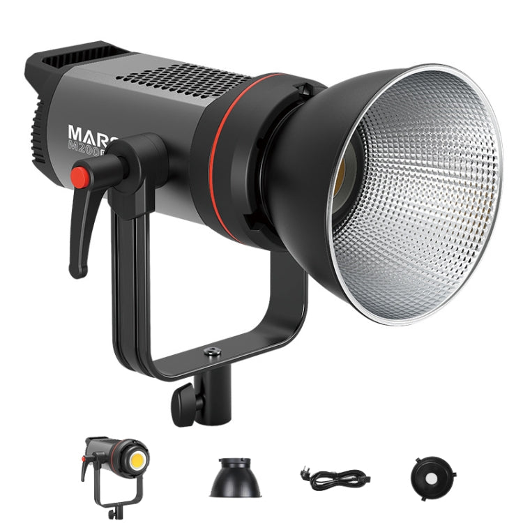 TRIOPO M200Bi Dual Color Temperature Live Broadcast Light Lamp for Indoor Photography (UK Plug)