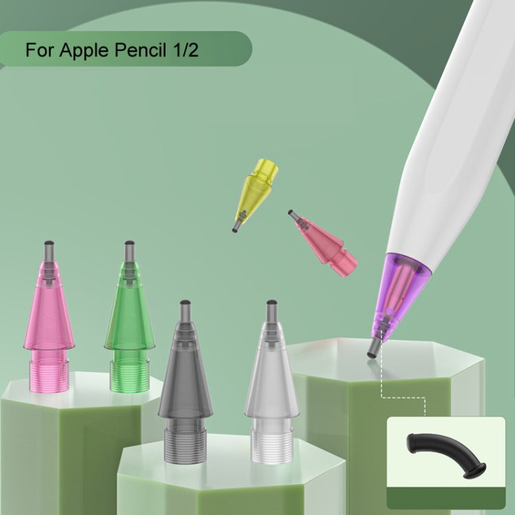 2B Nib for Apple Pencil 1/2 Generation with Elastic Damping and Silent Writing