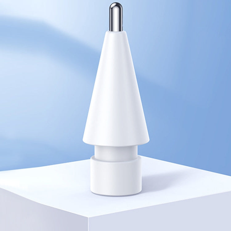 Apple Pencil 1/2 Generation Modified Metal Wear-Resistant Paper-Like Needle Tube Nib, 4.0 Extended Reform Silver