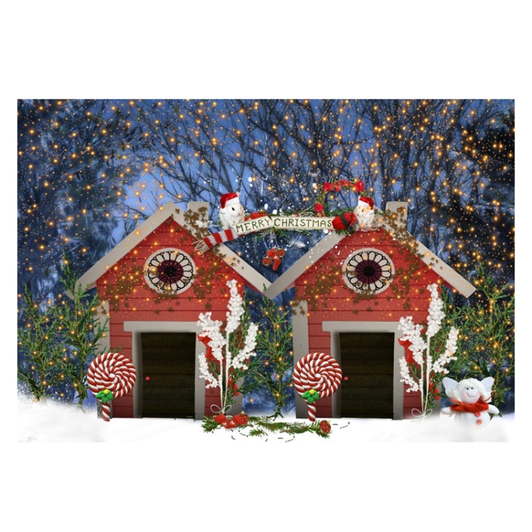 Holiday Party Photography Backdrop - Christmas Decoration 2.1m X 1.5m