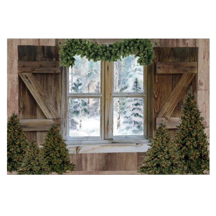 Holiday Party Photography Backdrop Christmas Decoration Hanging Cloth, Style: SD-777