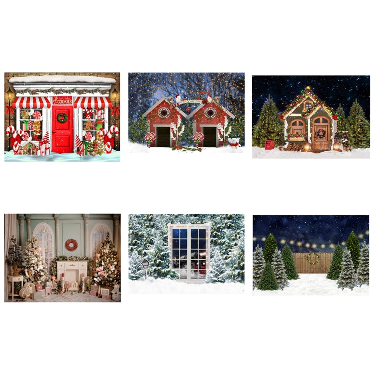 Holiday Party Photography Backdrop Christmas Decoration Hanging Cloth, Style: SD-777
