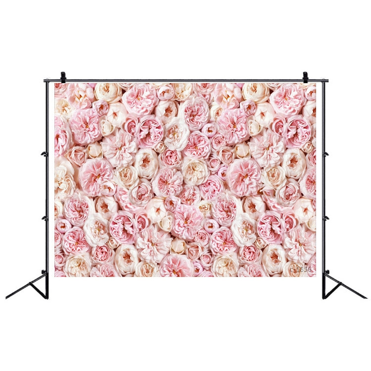 Festive 3D Wedding Flower Backdrop 210 x 150cm - Style: C-1856