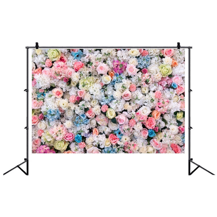 3D Wedding Flower Wall Hanging Cloth Backdrop for Festive Photography (Style: C-1886)
