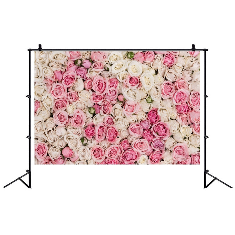 Festive Wedding Flower Wall Photography Backdrop 3D Cloth - C-1891