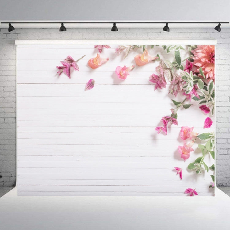 Wood Grain Flower Branch Props 3D Simulation Photography Background Cloth - Style C-2319