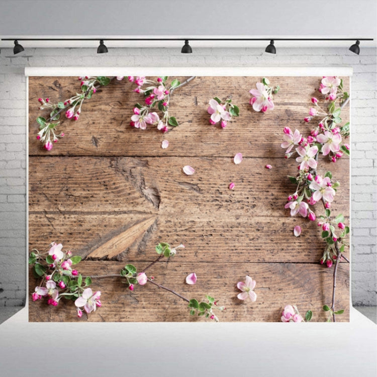 Wood Grain Flower Branch 3D Simulation Photography Background Cloth