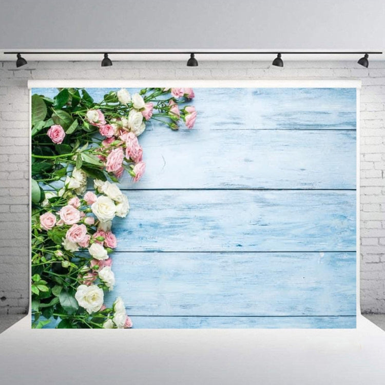 Wood Grain Flower Branch Simulation Photography Background Cloth