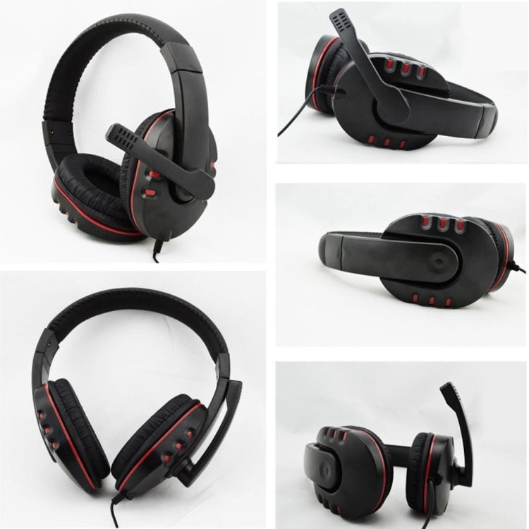 Gaming Wired Headphone with Microphone for PS4 and PC
