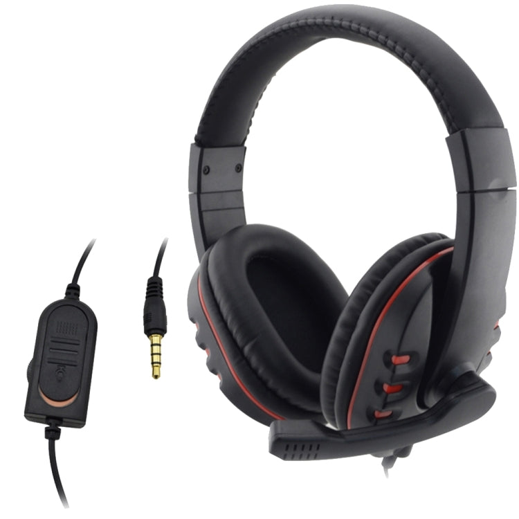 Gaming Wired Headphone with Microphone for PS4 and PC