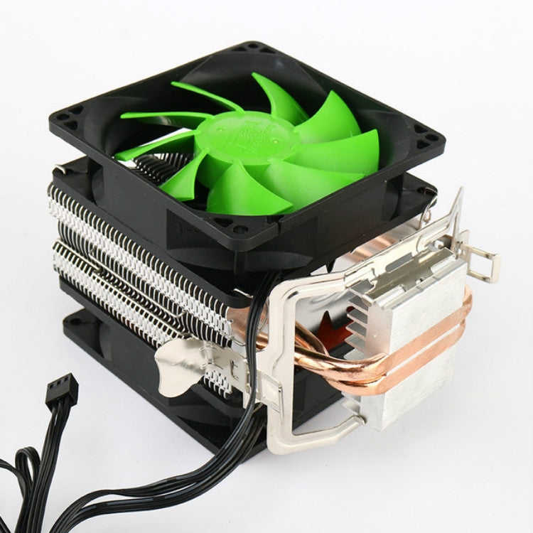 Wanjiafeng Kirin Dual Fan CPU Cooler with Dual Heat Pipe