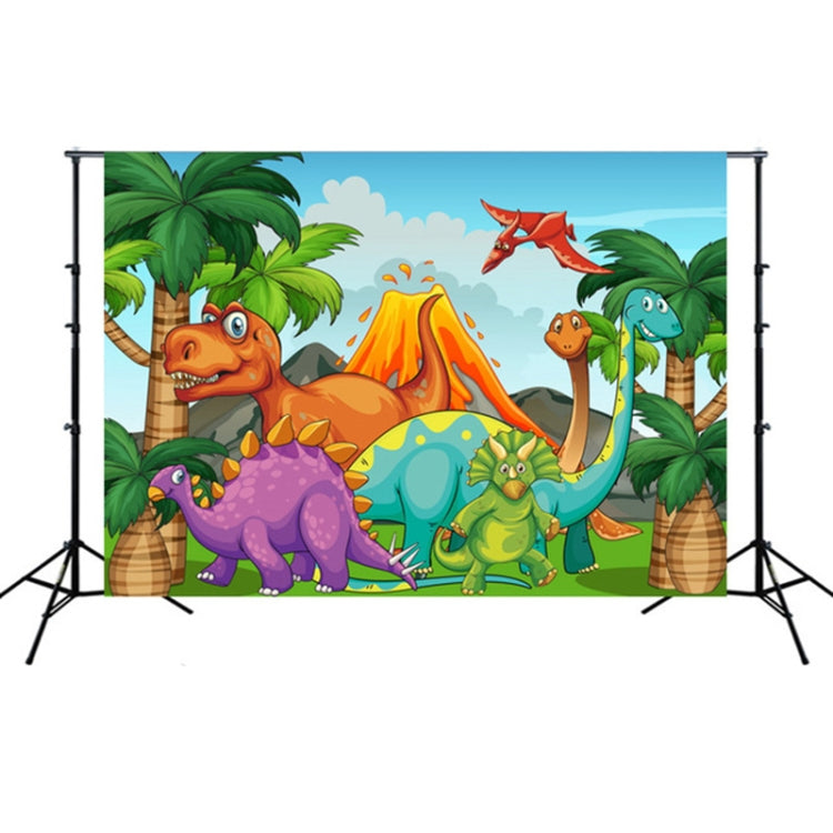 Dinosaur World Cartoon Photo Shoot Scene Photography Background - 2.1m x 1.5m