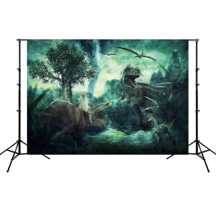 Dinosaur World Cartoon Photo Background Cloth (2.1m x 1.5m)