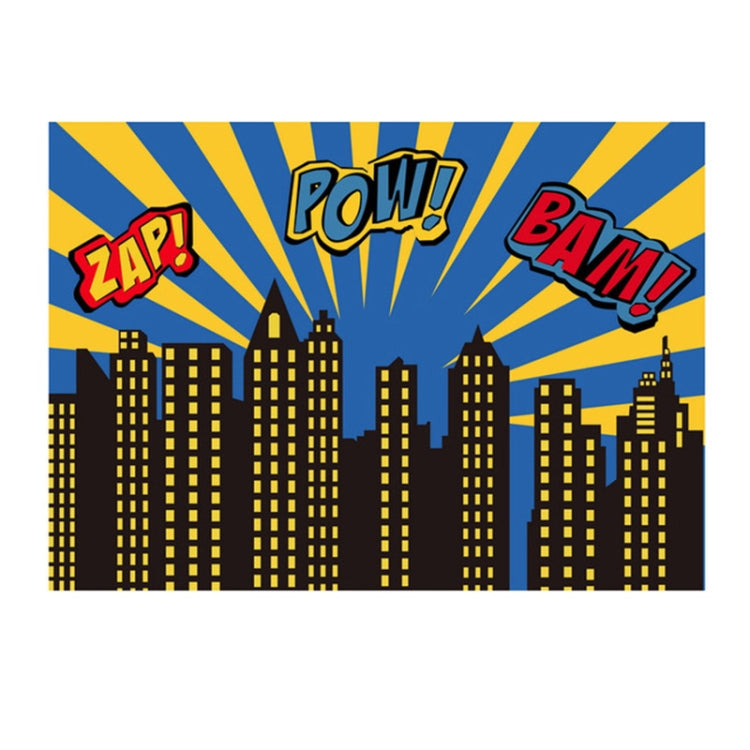 Children's Birthday Party Cartoon Photography Background Cloth - 2.1m x 1.5m