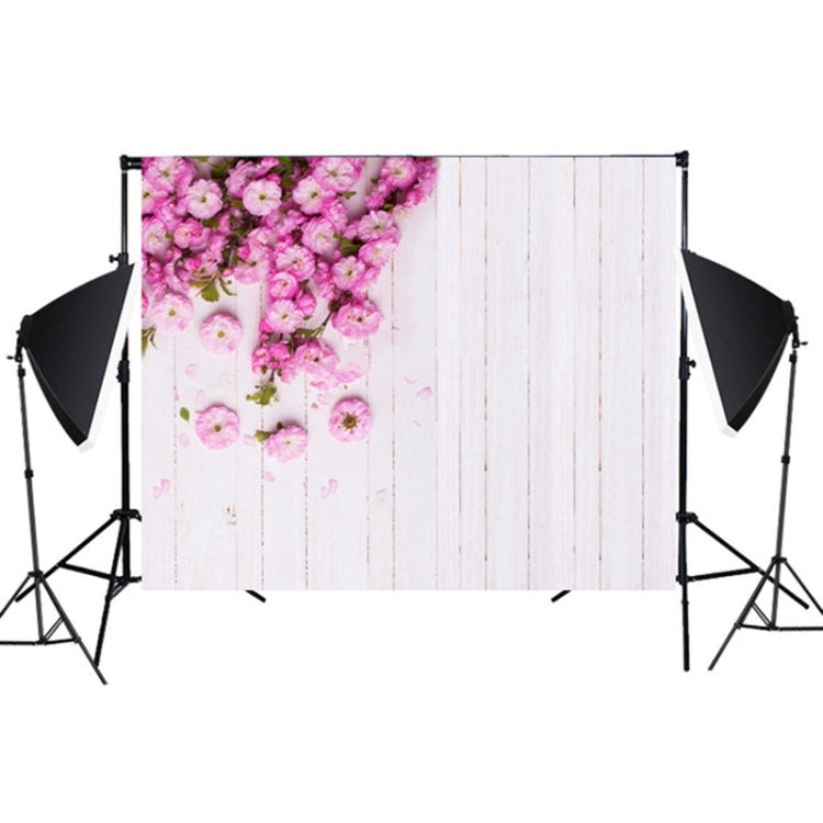 Wood Grain 3D Simulation Flower Branch Photography Background Cloth 1.25m x 0.8m (MB18)