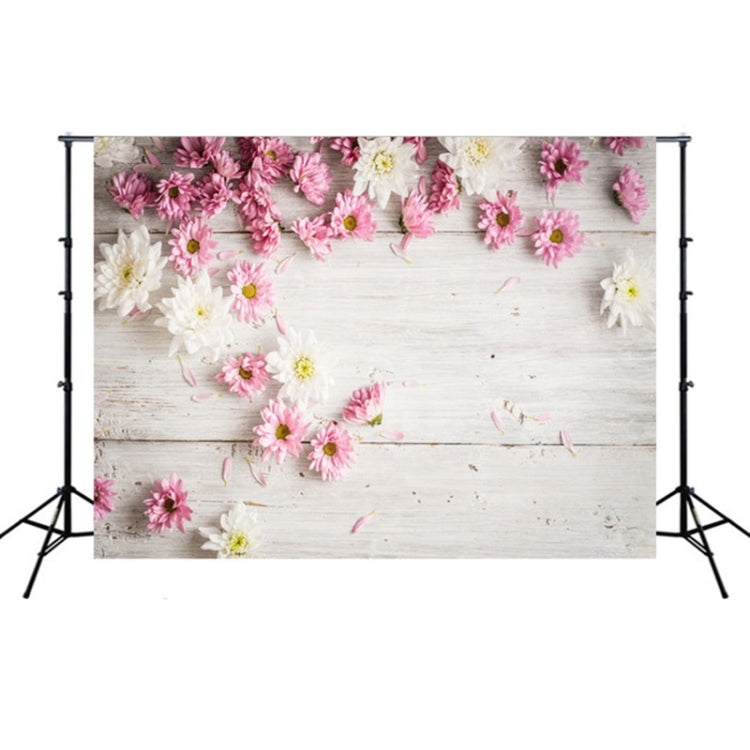 Wood Grain 3D Simulation Flower Branch Photography Background Cloth with Customizable Size (MB26)