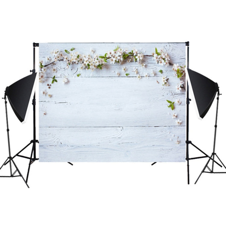 3D Wood Grain Flower Branch Photography Background Cloth 1.25m x 0.8m (MB30)