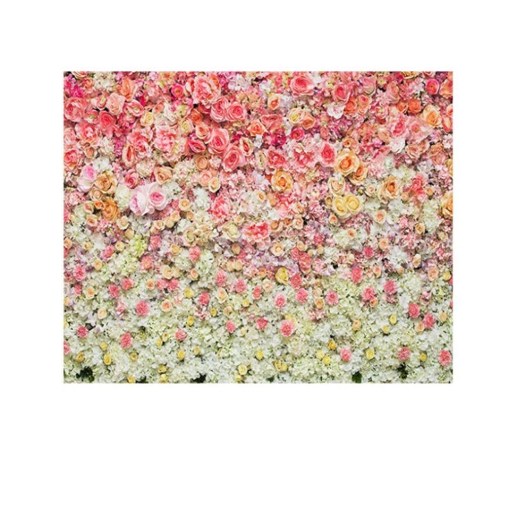 Rose Wall Wedding Party Photo Photography Background Cloth - 2.1m x 1.5m