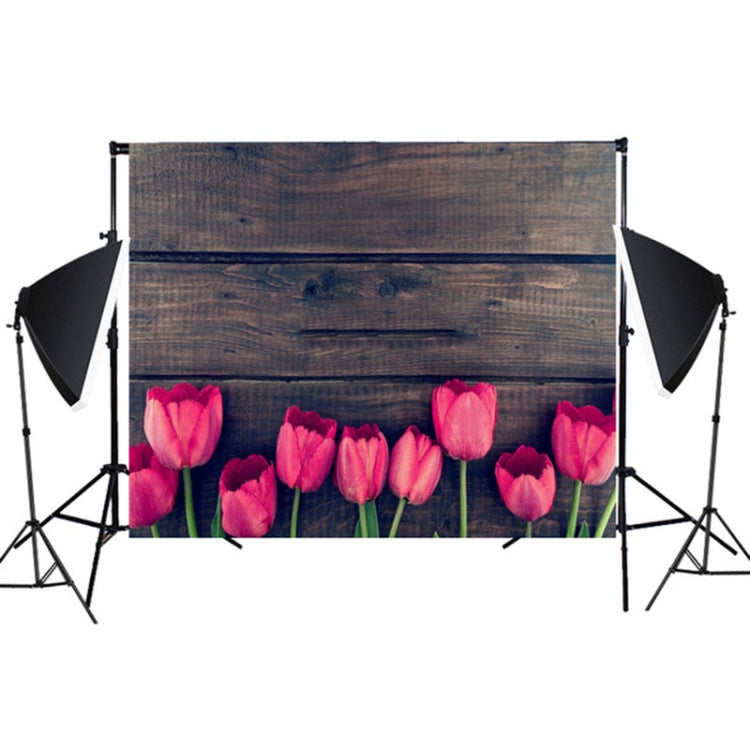 Imitation Wood Grain Board Gourmet 3D Photo Background Cloth (MB6) - 1.25m x 0.8m