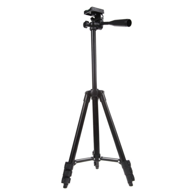Aluminum Camera Tripod with 3D Pan/Tilt and Vertical Shooting Function