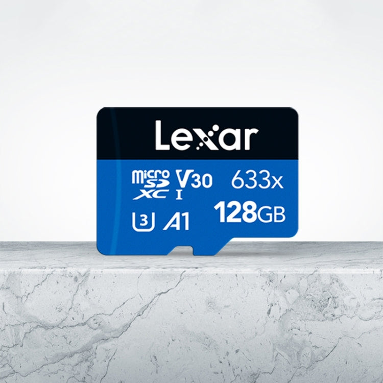 Lexar 633x 128GB High-Speed Memory Card for Driving Recorders and Mobile Phones