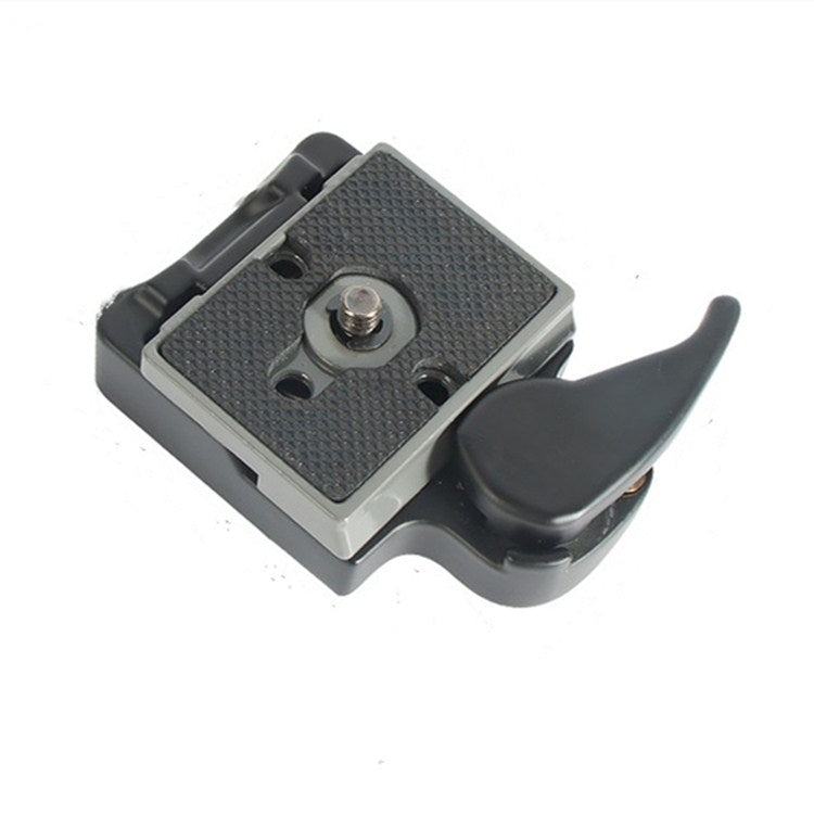 BEXIN Quick Release Plate Holder for Manfrotto 200PL-14 Tripod Head (Black)