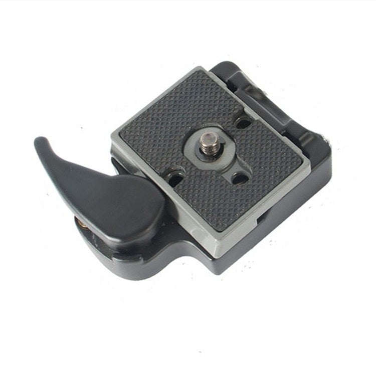 BEXIN Quick Release Plate Holder for Manfrotto 200PL-14 Tripod Head (Black)