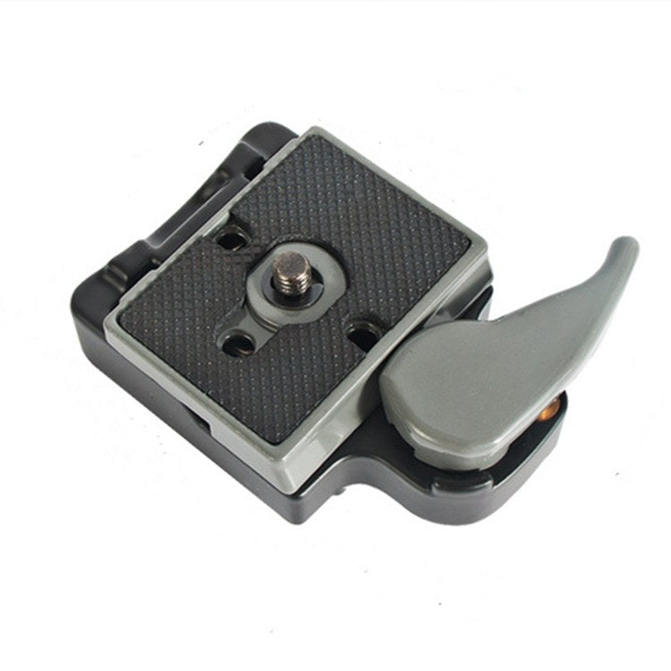 BEXIN Quick Release Plate Holder for Manfrotto 200PL-14 Tripod (Grey)
