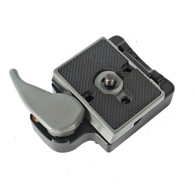 BEXIN Quick Release Plate Holder for Manfrotto 200PL-14 Tripod (Grey)