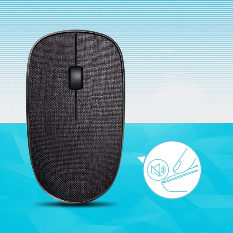 Rapoo M200GPlus 1300 DPI Multi-mode Wireless Office Mouse - Obsidian Black