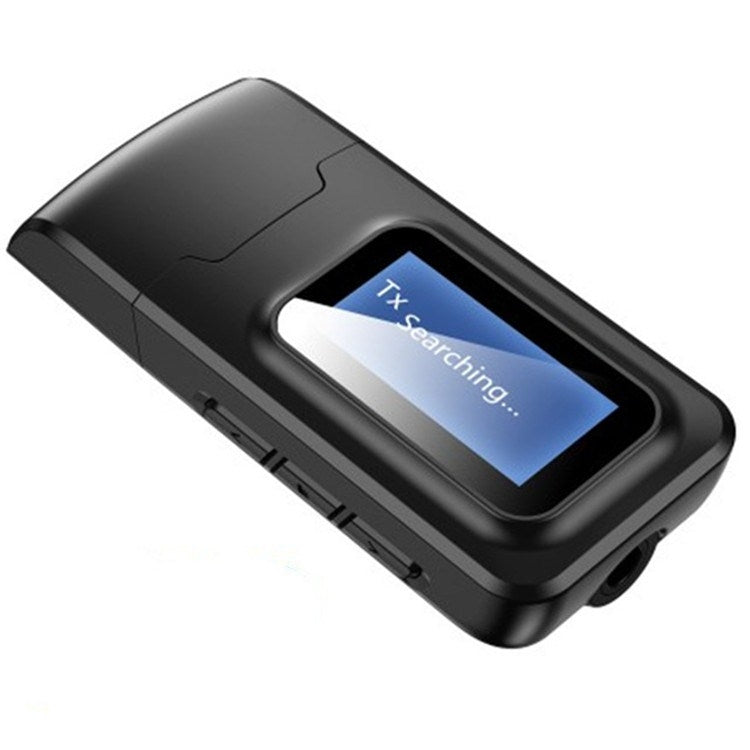 Wireless Audio Transmitter Receiver with Bluetooth 5.0 and LCD Display