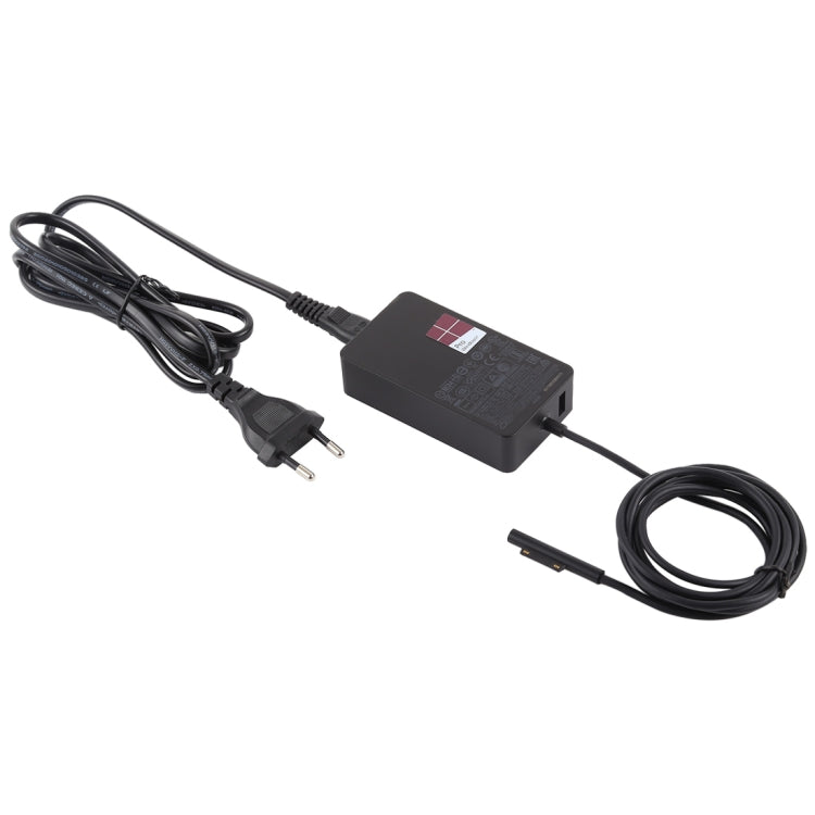 44W 15V 2.58A EU Plug AC Adapter for Microsoft Surface Pro 5