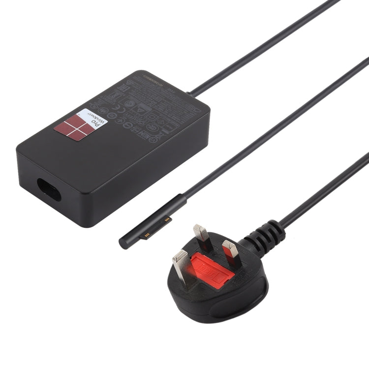 44W 15V 2.58A AC Adapter Power Supply for Microsoft Surface Pro 5 1796 / 1769 with UK Plug