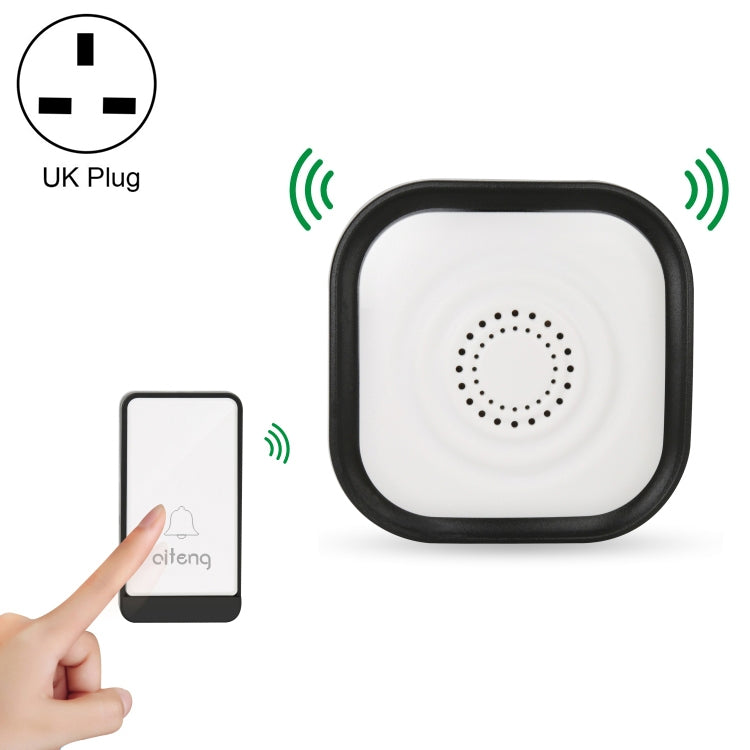AITENG V029J Wireless Batteryless WIFI Doorbell with UK Plug