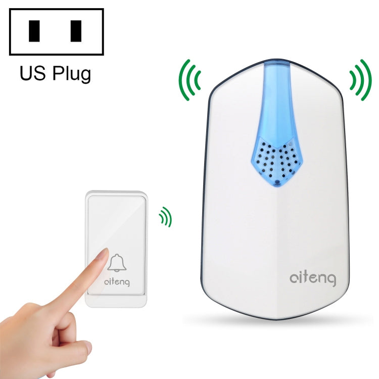 Wireless Batteryless Doorbell with Customizable Audio and LED Indicators