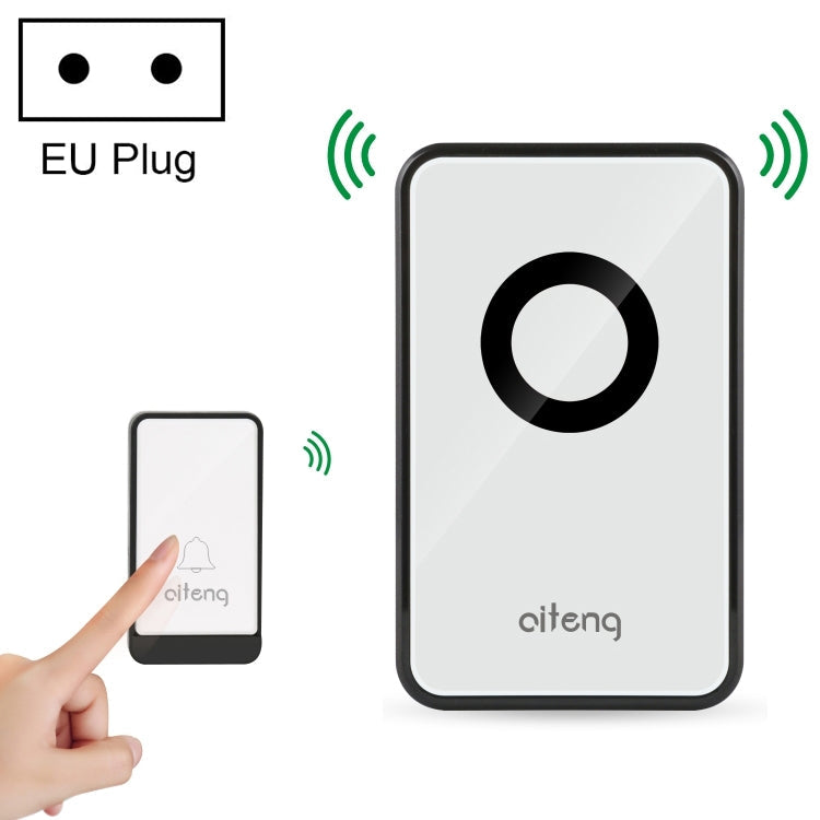AITENG V018J Wireless Batteryless WIFI Doorbell with EU Plug