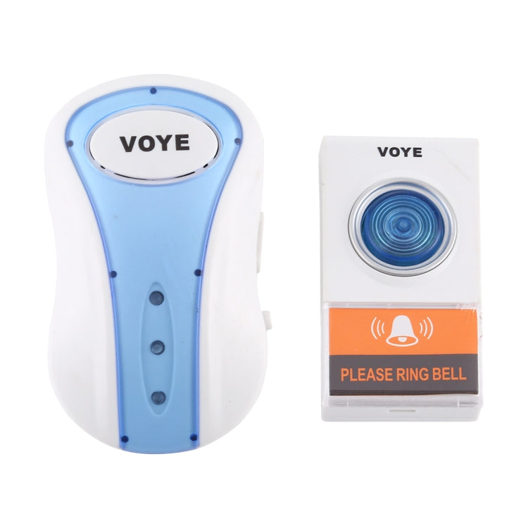 Wireless Home Doorbell with Remote Control and 38 Polyphony Sounds, US Plug (White)