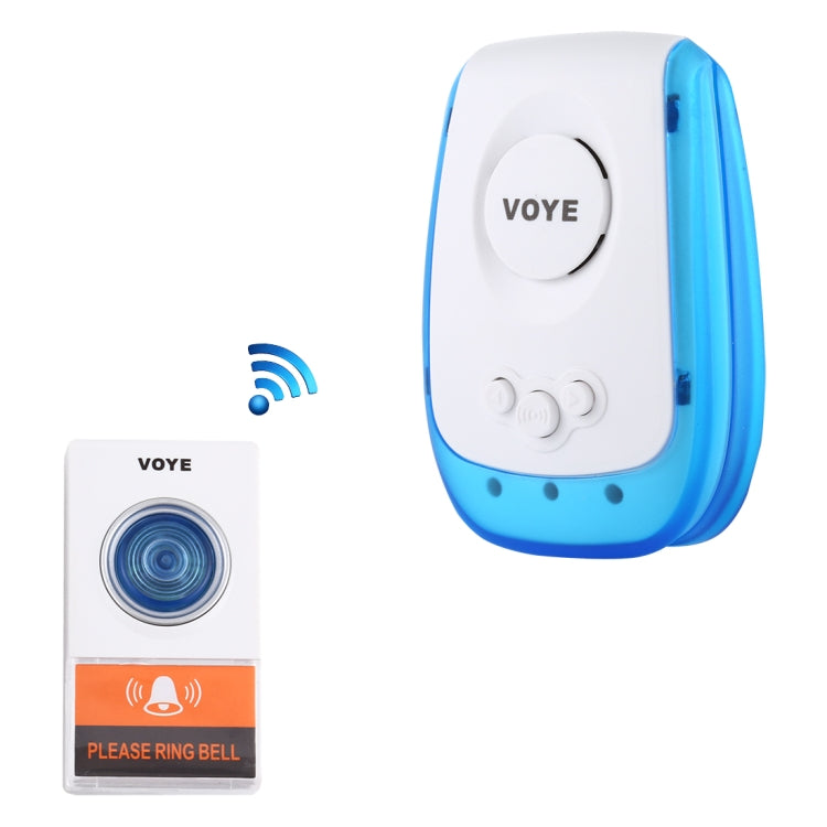 VOYE V009A Wireless Doorbell with 38 Polyphony Sounds and US Plug